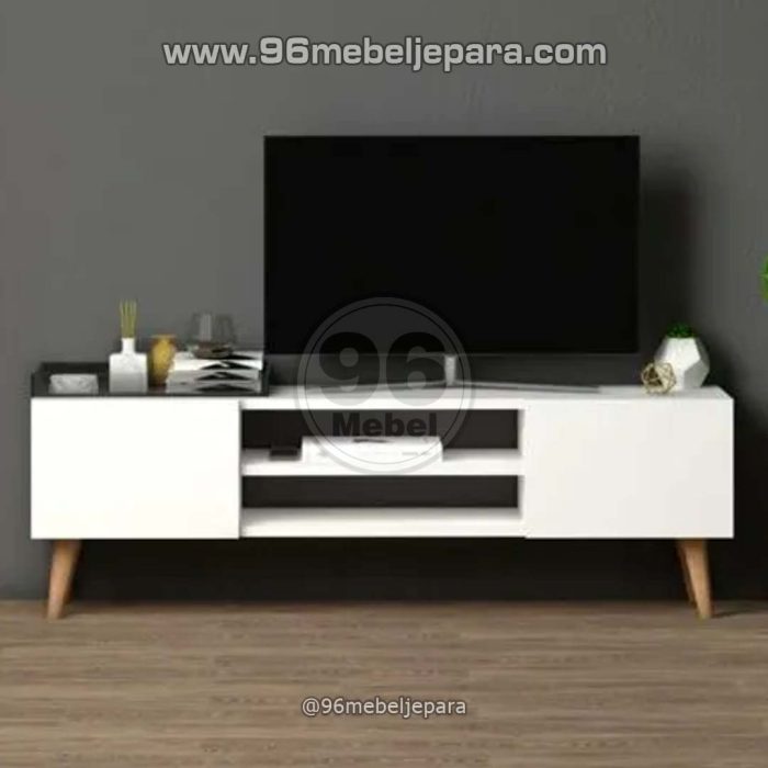 Bufet Tv Minimalis White