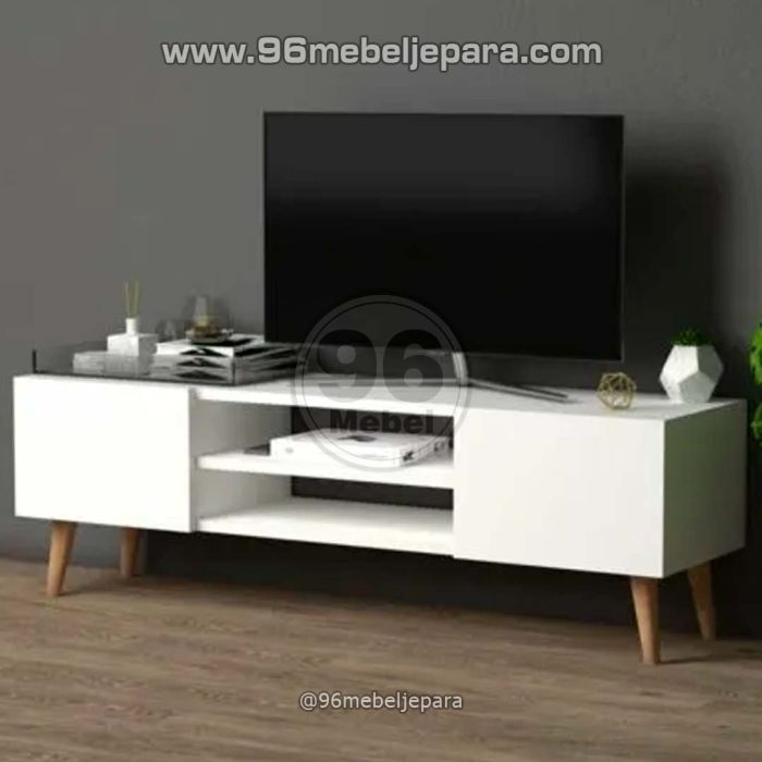 Bufet Tv Minimalis White1